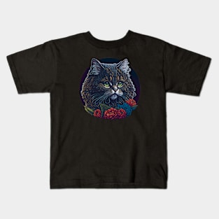 Cat Breed - Selkirk Rex Cat Kids T-Shirt